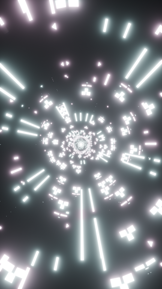 Actual Pulse Tunnel preset render